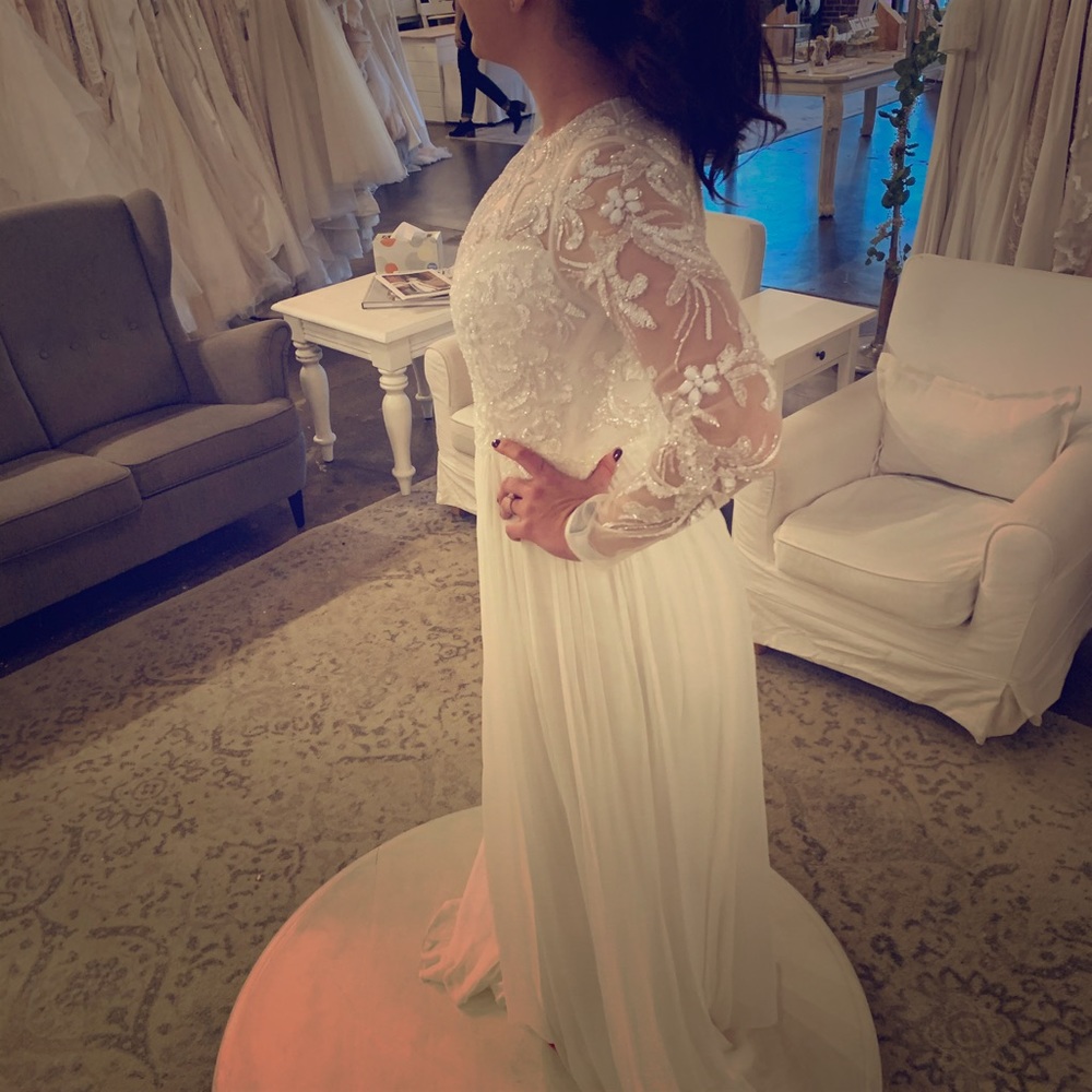 Long-Sleeve Wedding Dress